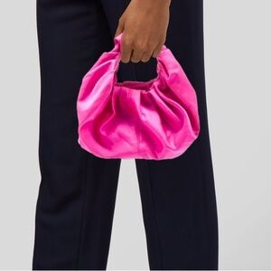 BARDO COLLECTIVE-satin top handle bag